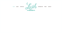 Desktop Screenshot of lushcakery.com
